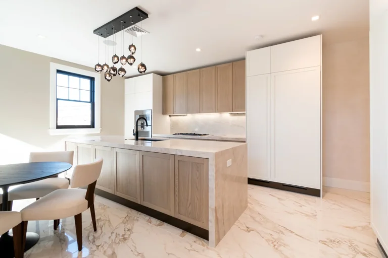 Kitchen in Jamestown, RI by First Class Marble & Granite