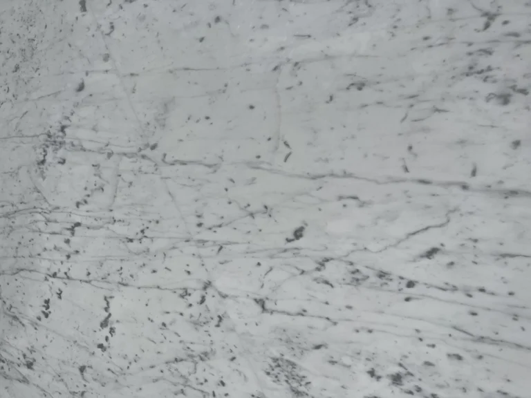 White Carrara marble close-up