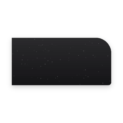 3/8” Radius countertop edge profile