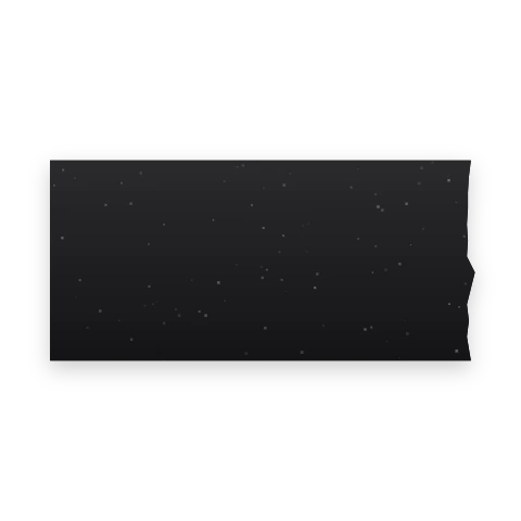 Chiseled countertop edge profile