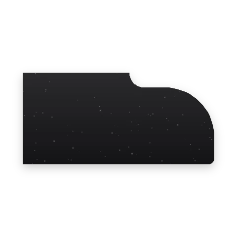 Cove DuPont countertop edge profile