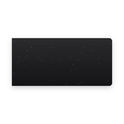 Eased countertop edge profile