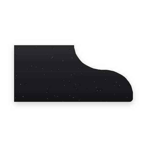 Ogee countertop edge profile