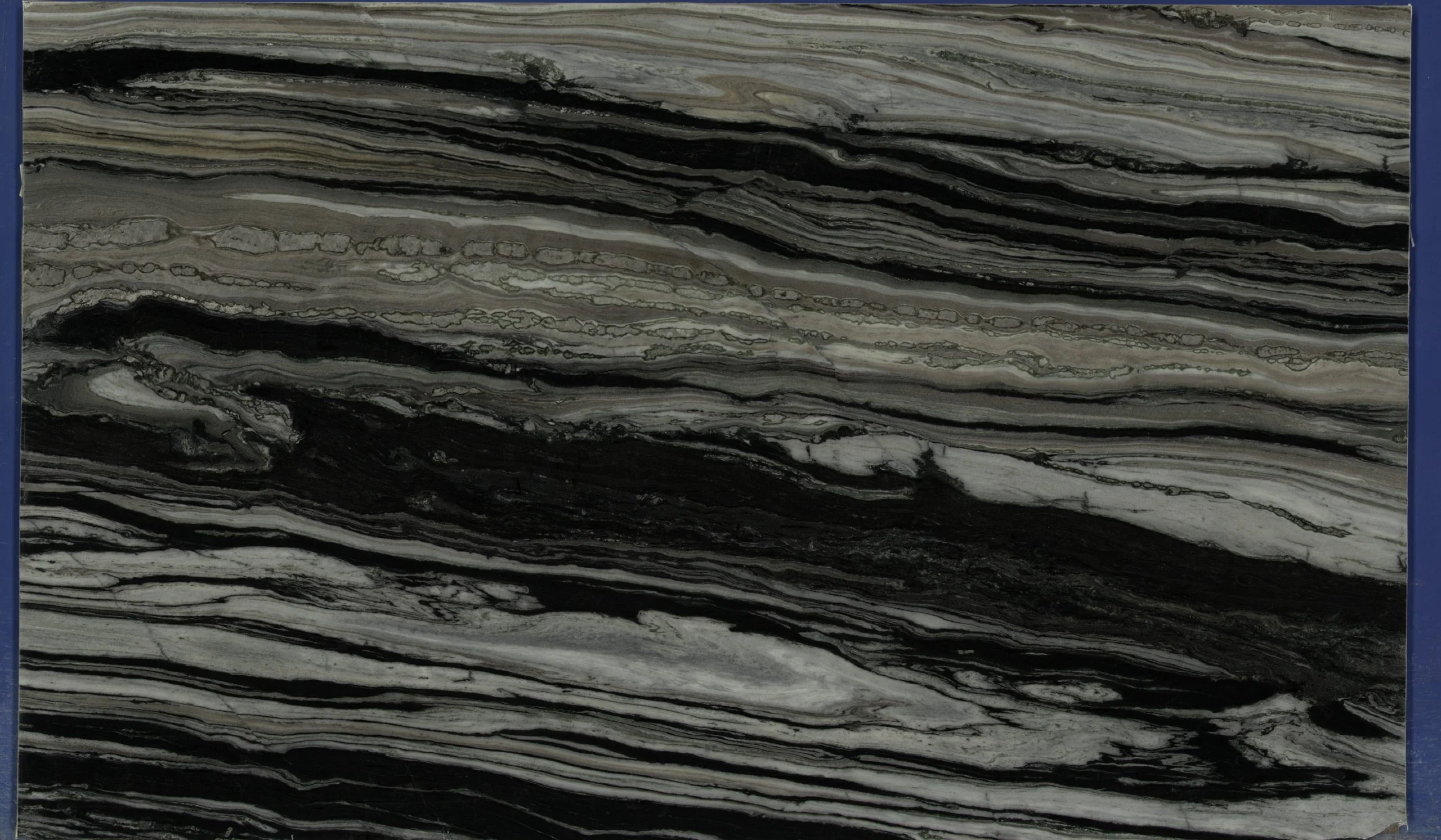 Panda White Polished slab