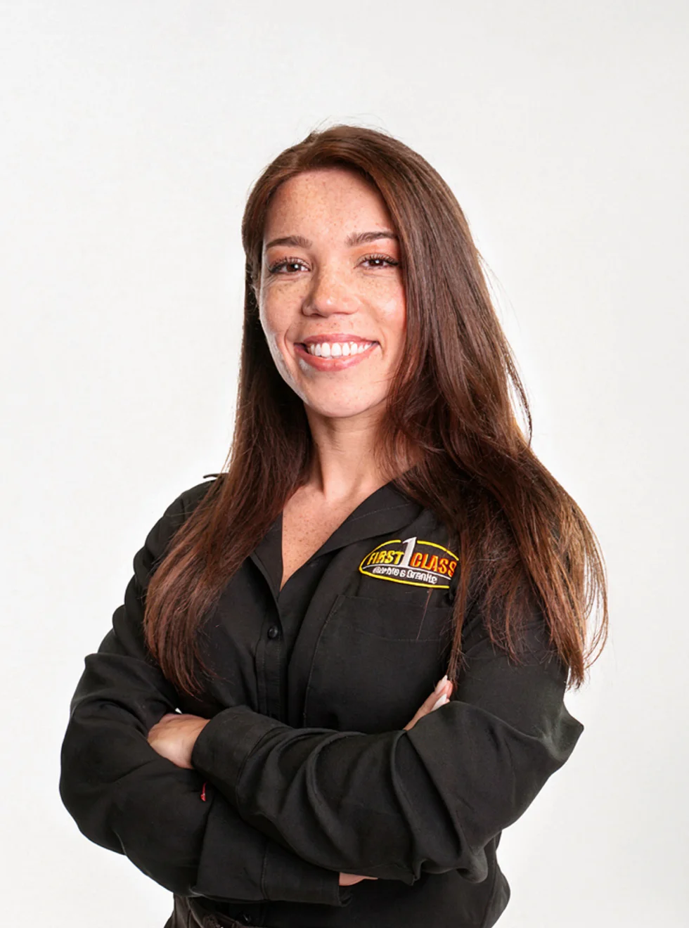 Nathalia Santos, Outside Sales at First Class Marble & Granite