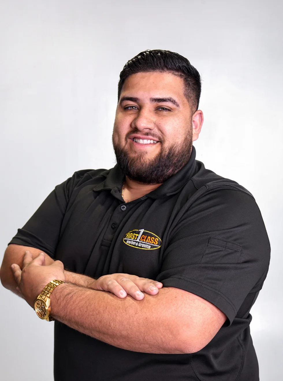 Cesar Fajardo, Outside Sales at First Class Marble & Granite