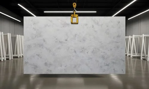 Ultra Quartz - Ariston (Leathered) full slab (photo: Ultra Stones)