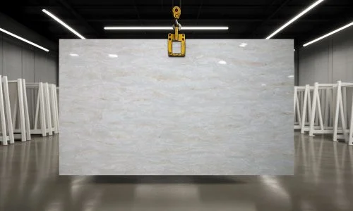 Ultra Quartz - Baccara Rose full slab (photo: Ultra Stones)