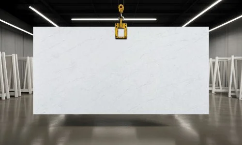 Ultra Quartz - London Fog full slab (photo: Ultra Stones)