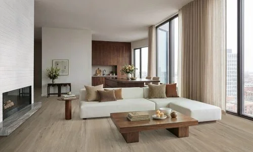 Brown Fantasy (Leathered) countertop installed (photo: MSI)