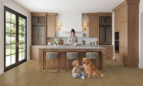 Taj Mahal (Lot 24A) countertop installed (photo: MSI)